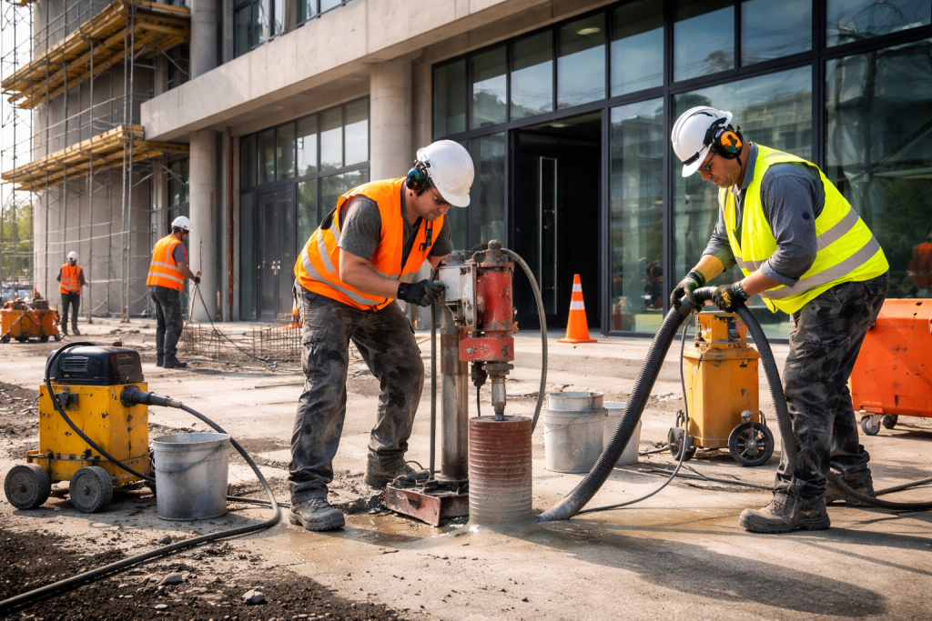 core drilling Sydney project