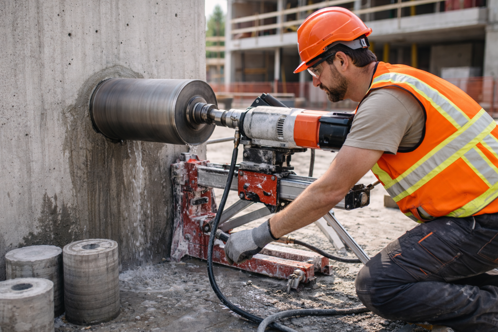 concrete core drilling